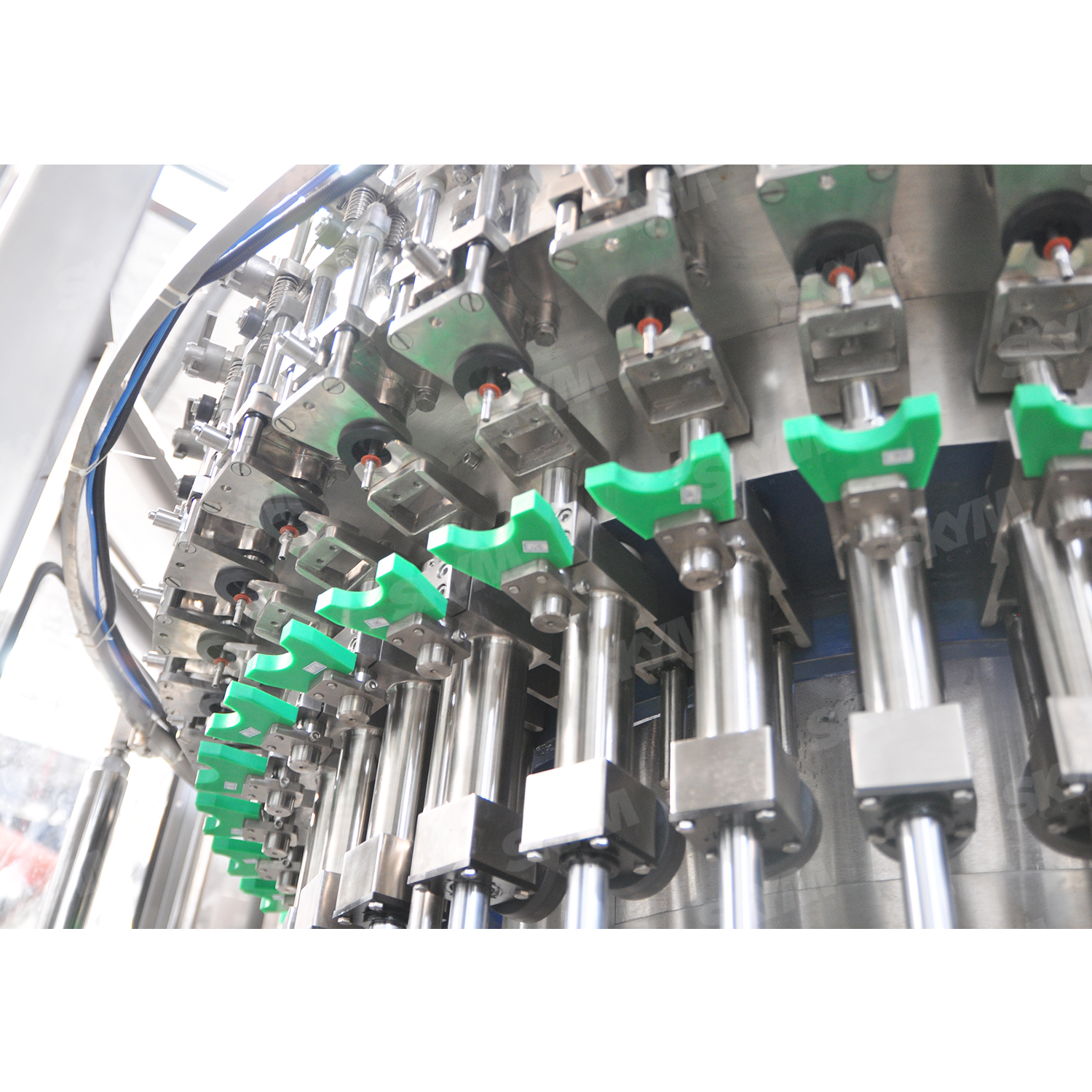 500ml塑料瓶装加碳可食液体灌装包装机